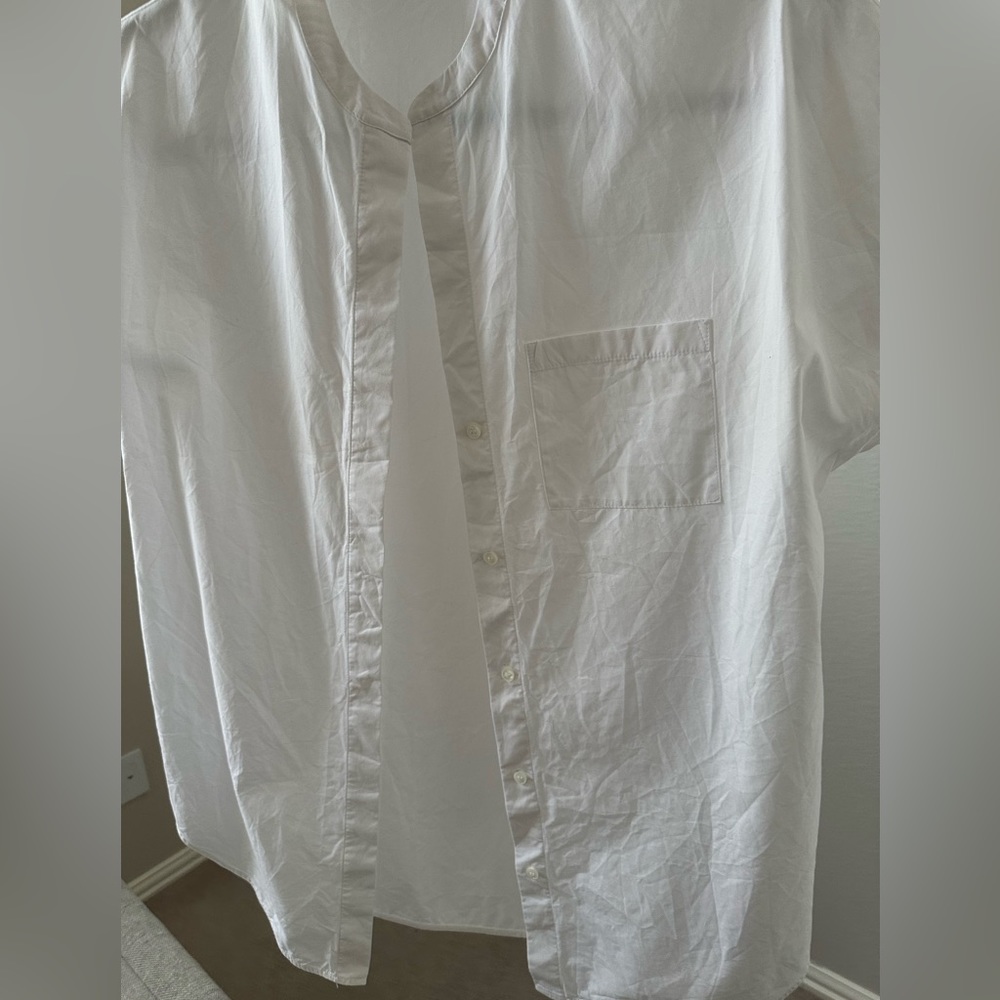 Cotton Vince short sleeve shirt Size Small